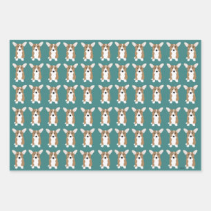 Corgi Wrapping Paper Sheets