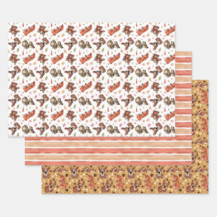 Corgi Wrapping Paper Sheets