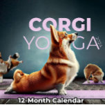 Corgi Yoga Calendar 2024<br><div class="desc">🧘‍♂️ "Corgi Yoga" – A Zen Journey with the Fluffiest Yogis Around! 🐾 Embark on a delightful and zen-filled adventure with our "Corgi Yoga" calendar! This heartwarming collection captures the enchanting world of corgis gracefully mastering yoga poses and stretches. Each month brings a new level of cuteness as these lovable...</div>