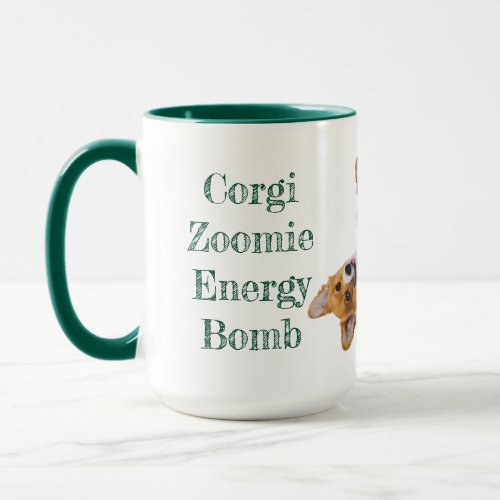 Corgi Zoomie Energy Mug