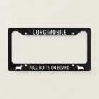 Corgimobile Fuzz Butts on Board Pembroke Corgis