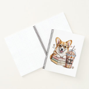 Corgis Books and Iced Coffee for Dog