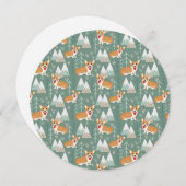 Corgis in the Mountains Forest Pattern (Front/Back)