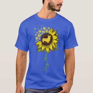 Corgis Mom Sunflower Corgis Dog Mama Plant Lover T T-Shirt