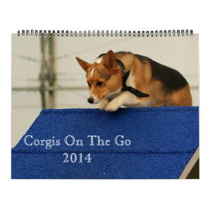 Corgis on the go 2014 calendar