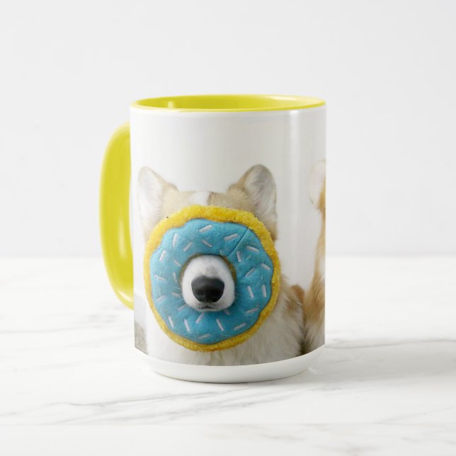 Corgnuts Coffee Mug (Front Left)