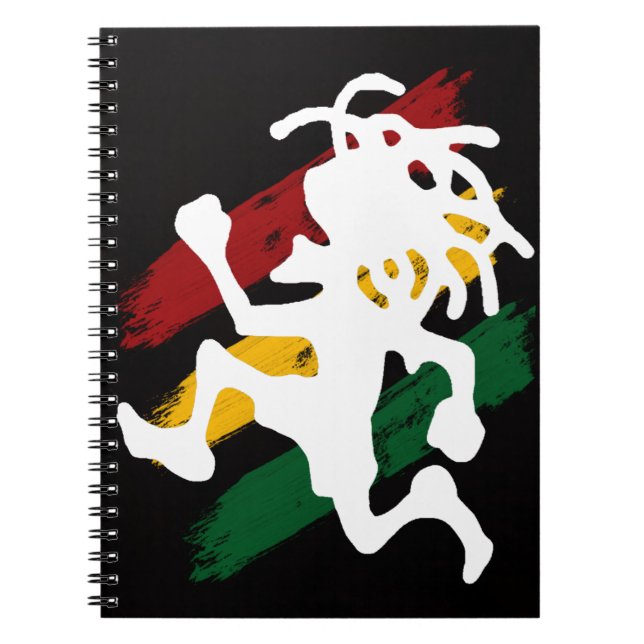 Cori Reith Rasta reggae Notebook (Front)