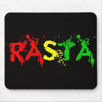 Cori Reith Rasta reggae peace Mouse Pad