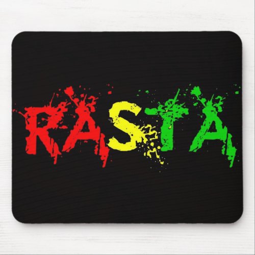 Cori Reith Rasta reggae peace Mouse Pad