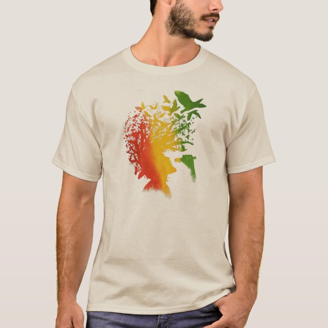 Cori Reith Rasta reggae rasta man music T-Shirt (Front)