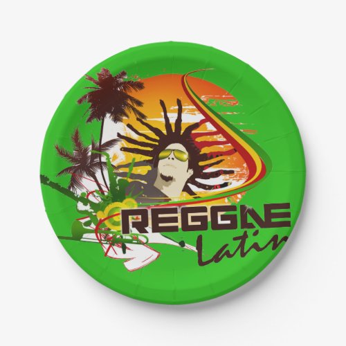 Cori Reith Rasta reggae rasta Paper Plates