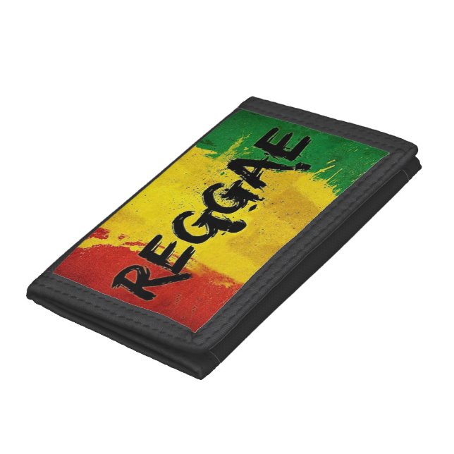 Cori Reith Rasta reggae Tri-fold Wallet (Bottom)