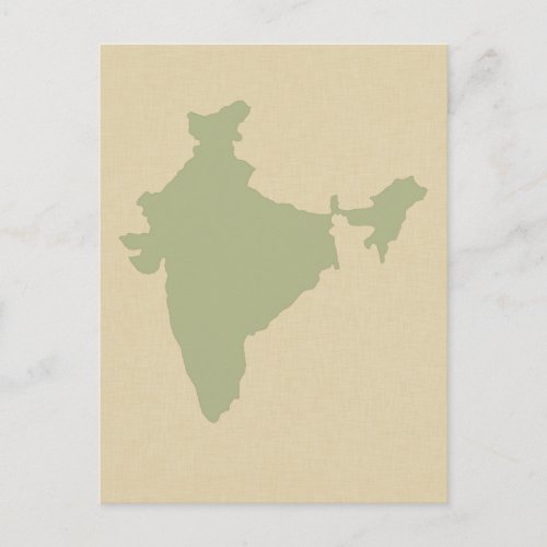 Coriander Blue Spice Moods India Postcard