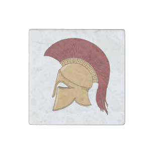 Corinthian Helmet Stone Magnet
