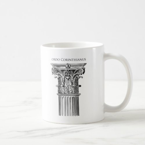 Corinthian Order Column Mug