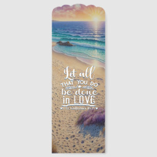 Corinthians 16-14 Love Bookmarks