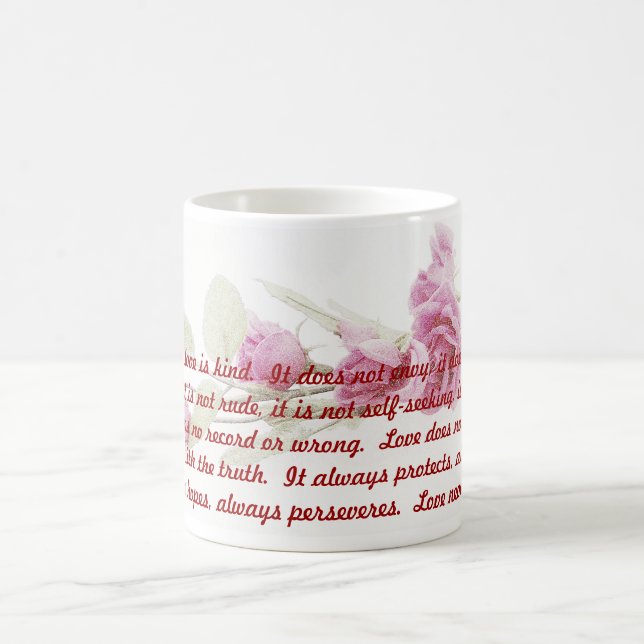 Corinthians Bible Verse Coffee Mug (Center)