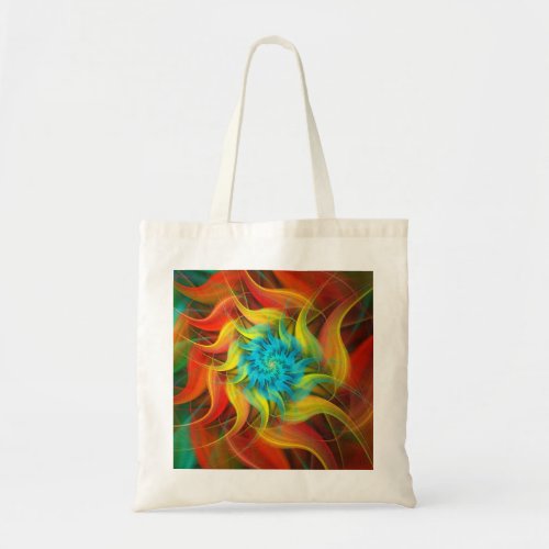 Coriolis Bloom Tote Bag