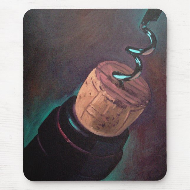 CORK AND OPENER HI-RES MOUSE PAD (Front)