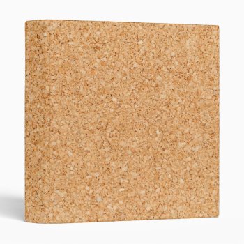 Cork Board 3 Ring Binder by Argos_Photography at Zazzle