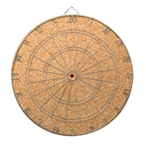 Cork Board Dartboard With Darts