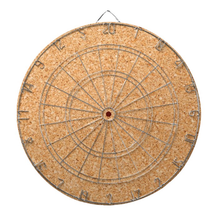 cork dart board set