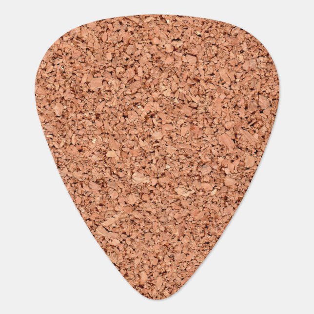Cork Board Guitar Pick (Front)