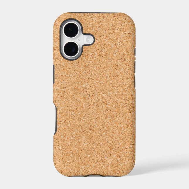 Cork board iphone case (Back)