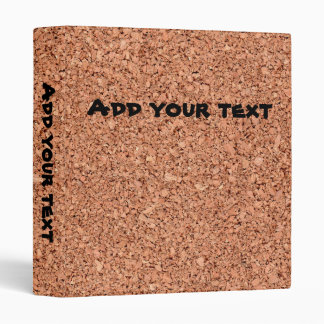 Cork Board - Personalizable Binder