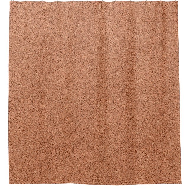 Cork Board Shower Curtain (Front)