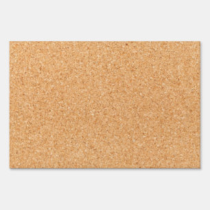 Cork Board Sign