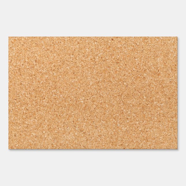 Cork Board Sign (Back)