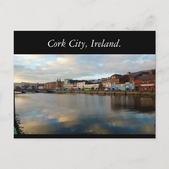Cork City, Ireland Postcard (Front)