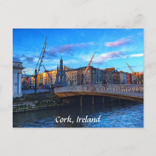 Cork City Ireland Postcard