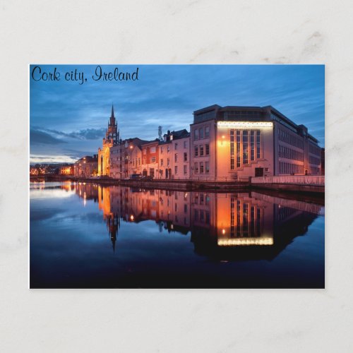 Cork city postcard