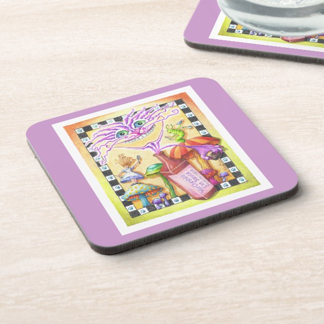 CORK COASTERS - The WorCHESHIRE CAT (Left Side)