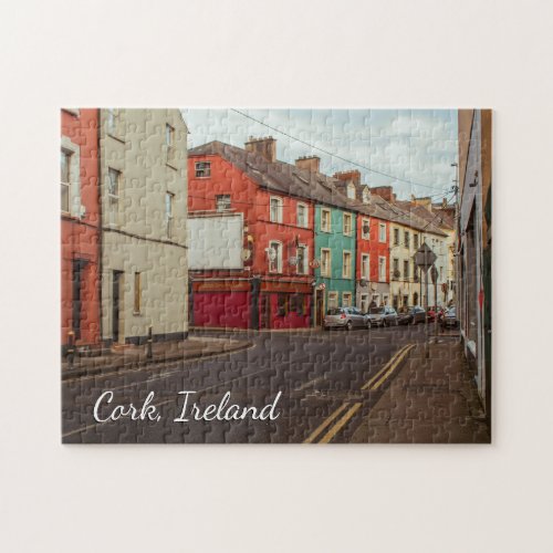 Cork Colorful Houses Street Photography Puzzle