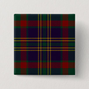 Cork County Irish Tartan Button
