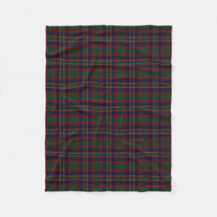 Cork County Irish Tartan Fleece Blanket