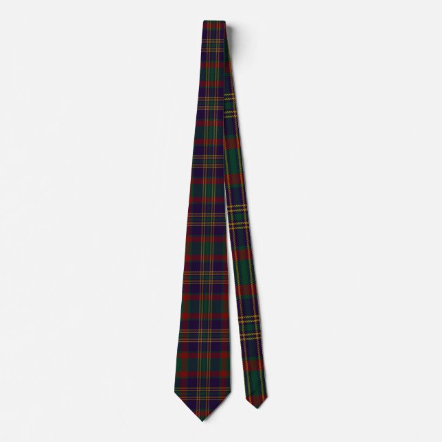 Cork County Irish Tartan Neck Tie (Front)