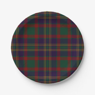 Cork County Irish Tartan Paper Plates