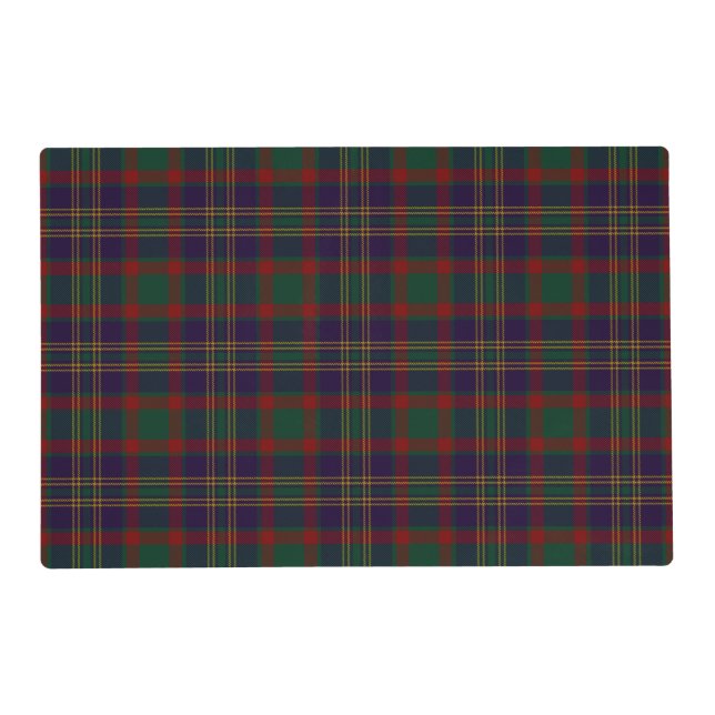 Cork County Irish Tartan Placemat (Front)
