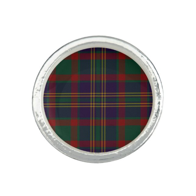 Cork County Irish Tartan Ring (Front)