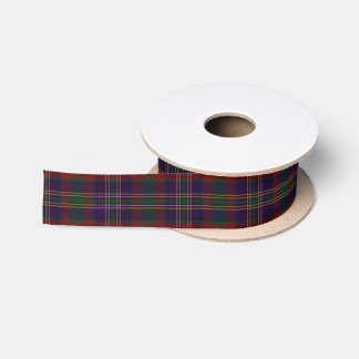 Cork County Irish Tartan Satin Ribbon
