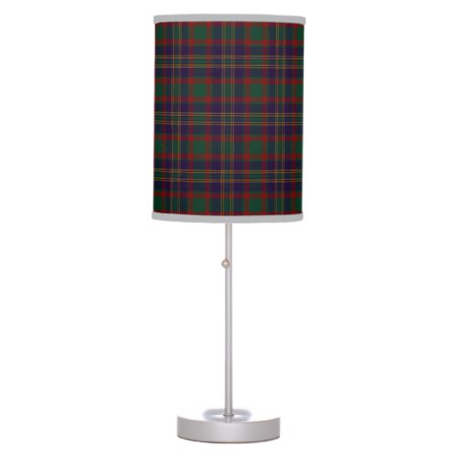 Cork County Irish Tartan Table Lamp