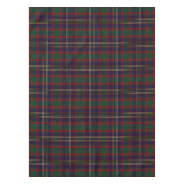 Cork County Irish Tartan Tablecloth (Front)