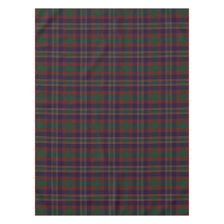 Cork County Irish Tartan Tablecloth Zazzle