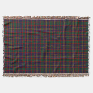 Cork County Irish Tartan Throw Blanket