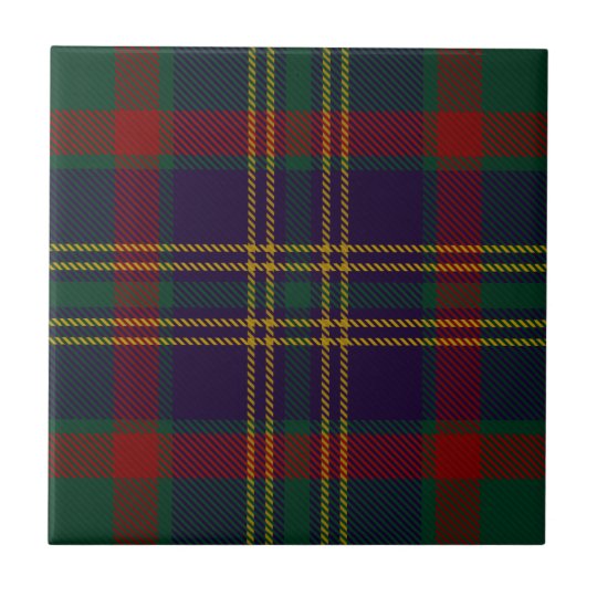 Cork County Irish Tartan Tile