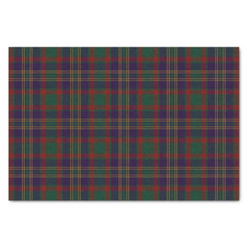 Cork County Irish Tartan Tissue Paper Zazzle